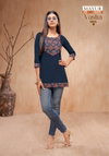 Vastra Vol 1 By Mayur Poplin Cotton Fancy Ladies Top Wholesale Market In Surat